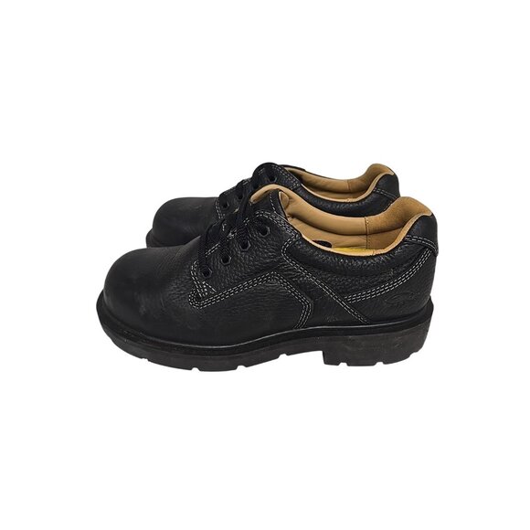 DAKOTA Men\'s Aluminum Toe Composite Plate Oxford Safety Shoes 1119QC Black 9W main image 5